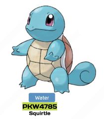POKEMON - Squirtle W18 - Plush 30cm