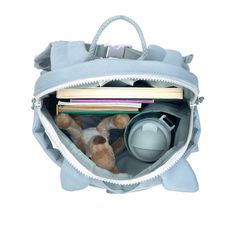 Lässig - Backpack About Friends Lou Armadillo - Blue-thumb-1