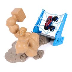 Monster Jam 1:64 Marvel Spiderman Playset-thumb-1