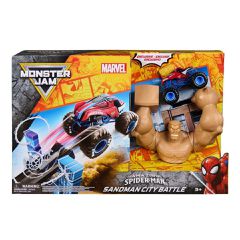 Monster Jam 1:64 Marvel Spiderman Playset