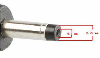 POWERTECH αντάπτορας για φορτιστή laptop M21 για Asus 2.35x0.7mm, 19V, μαύρος