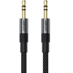 Καλώδιο σύνδεσης Ήχου Acefast J10 3.5mm Αρσενικό σε 3.5mm Αρσενικό Braided Μαύρο 1m