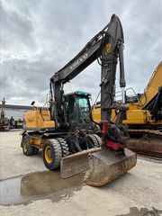 Εκσκαφέας Με Λάστιχα Volvo 2007 EW160C