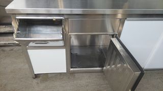 ΕΡΜΑΡΙΟ ΜΕ ΝΤΟΥΛΑΠΙ-ΑΜΠΑΡΙ ΚΑΙ ΡΑΦΙ 180Χ50Χ85 CM-thumb-2