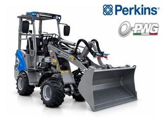 Loader With Tires Graecus 2026 LDN07 HST PRO Perkins Συμπαγής σπαστός τροχοφόρος φορτωτής