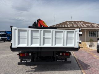 Ανατροπή + Γερανός Mercedes-Benz 2007 Atego 1624 **Σούστα εμπρός & πίσω**-thumb-15