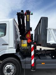 Ανατροπή + Γερανός Mercedes-Benz 2007 Atego 1624 **Σούστα εμπρός & πίσω**-thumb-16