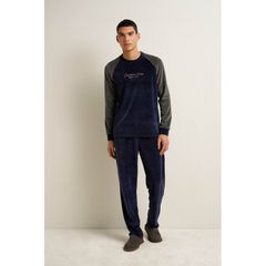 Vamp Ανδρική Πυτζάμα Cotton Velour Blazer Winter '26
