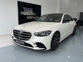 Mercedes-Benz S 350 2022 3.0 L V6 diesel Πανόραμα FULL EXTRA-thumb-2