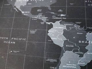 Mouse Pad Αντιολισθητικό world map 88 x 30cm-thumb-8
