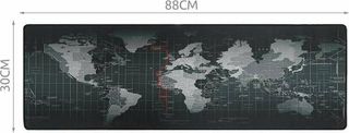Mouse Pad Αντιολισθητικό world map 88 x 30cm-thumb-2