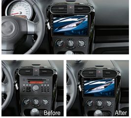 9” Οθόνη Suzuki Splash 2008–2014 με Wireless CarPlay & Android Auto-thumb-4