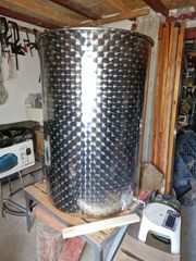Ανοξείδωτη Δεξαμενή / Τεπόζιτο 700L (Inox) με Κάνουλα & Βάση