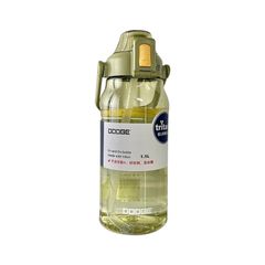 Φορητό παγούρι πλαστικό με καλαμάκι - 1500ml - 831622 - Green
