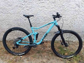 Downhill - Enduro - Trail Cube 2024 One22 RACE Mayablue n black-thumb-1