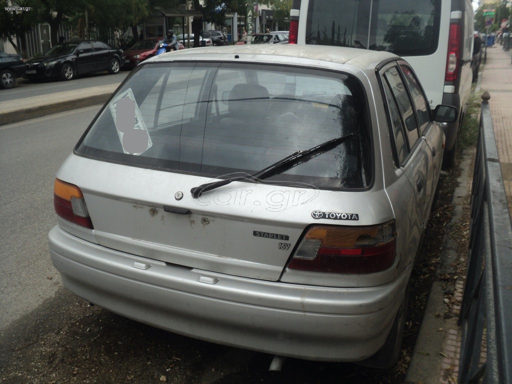 Toyota Starlet 1996 ΘΕΟΦΙΛΑΤΟΣ ΑΥΤΟΚΙΝΗΤΑ//1.3cc.5ΠΟΡΤΟ