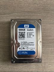 Σκληρός δίσκος 3.5" SATA Western Digital Blue (500GB) – Ελεγμένος & Formatted