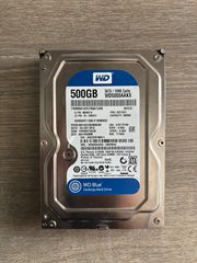 Σκληρός δίσκος 3.5" SATA Western Digital Blue (500GB) – Ελεγμένος & Formatted