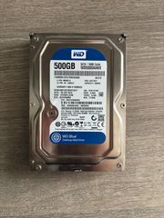 Σκληρός δίσκος 3.5" SATA Western Digital Blue (500GB) – Ελεγμένος & Formatted