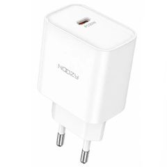 Φορτιστής Ταξιδίου Noozy Edge E25 1xUSB-C PD30W Λευκός
