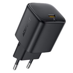 Φορτιστής Ταξιδίου Acefast A134 Mini Fast Charging 1xUSB-C PD67W QC3.0 GaN Μαύρος