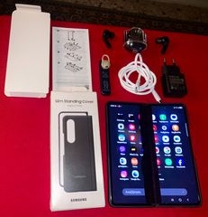 SAMSUNG GALAXY Z FOLD 4 5G.ΑΝΤ/ΓΗ ΜΕ Ι PHONE 12,13,14,15 ΚΑΙ ΑΣ ΕΧΕΙ ΡΑΓΙΣΜΕΝΗ ΟΘΟΝΗ