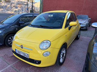 Fiat 500 2008 SPORT 1.4 δερμάτινο σαλόνι-thumb-1