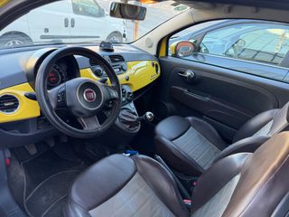 Fiat 500 2008 SPORT 1.4 δερμάτινο σαλόνι-thumb-5