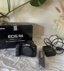 Canon EOS R6 Body — Full Frame Mirrorless — Άριστη κατάσταση — Κουτί - Τρομερή κάμερα!