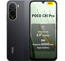 Xiaomi Poco C81 Pro 4GB Ram 128GB Black- EU