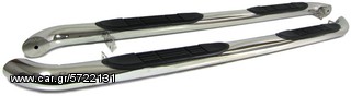  Santa Fe 06-12 footboards από ανοξείδωτο χάλυβα