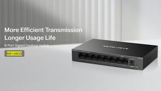 MERCUSYS desktop switch MS108GS, 8x Gigabit θύρες, V1.0-thumb-1