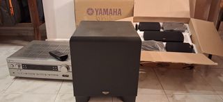 YAMAHA ΡΑΔΙΟ - ΕΝΙΣΧΥΤΗΣ & ΣΕΤ ΗΧΕΙΩΝ (5.1) KLIPSCH ΜΕ SUBWOOFER