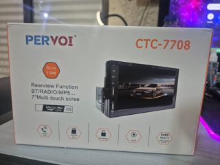 PerVoi CTC-7708 1-DIN ηχοσύστημα αυτοκινήτου με οθόνη αφής 7 ιντσών