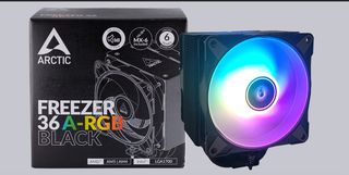Arctic Freezer 36 A-RGB Ψύκτρα Επεξεργαστή Διπλού Ανεμιστήρα για Socket 1700/1851/AM4/AM5