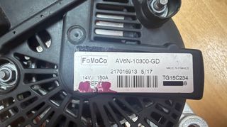 Δυναμό FORD FOCUS (2014-2018) AV6N-10300-GD / 150A ( με ελάχιστα χιλιόμετρα)-thumb-2