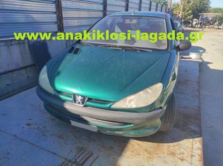 PEUGEOT 206 1.4 ΜΕ ΤΥΠΟ(KFX) ΓΙΑ ΑΝΤΑΛΛΑΚΤΙΚΑ www.anakiklosi-lagada.gr