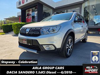 Dacia Sandero 2018 1.5dCi#Stepway#Celebration#Camera#Euro6