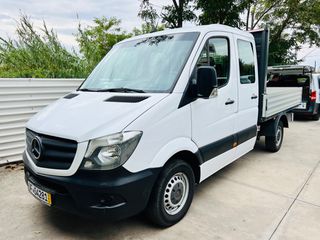 Καρότσα Mercedes-Benz 2018 SPRINTER 214CDI ΑΝΟΙΧΤΟ ΔΙΠΛΟΚΑΜΠΙΝΟ 6 ΘΕΣΕΙΣ