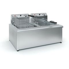 ΦΡΙΤΕΖΑ ΗΛΕΚΤΡΙΚΗ ΤΡΙΦΑΣΙΚΗ ΔΙΠΛΗ 5100W 10+10lt F1000(230) ΤΖΕΘΑΝ