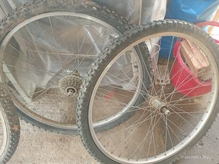 2 ζεύγη (σετ) τροχών/ρόδες mtb/bmx-thumb-1