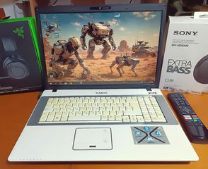 TURBO-x INTEL i7 με Τετραπύρινο επεξεργαστή και οθόνη 17΄΄ ίντσες, Windows10 4GB/500GB Αψογο