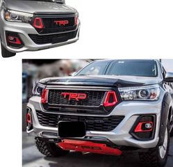 Body Kit Για Toyota Hilux Revo 2016-2019 Rocco TRD Look Εμπρός Προφ/ρας, Μάσκα, Φτερά Τροχών-thumb-1