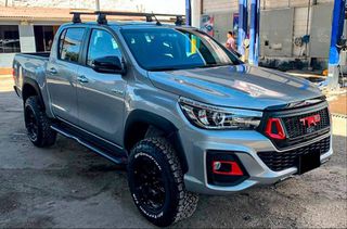 Body Kit Για Toyota Hilux Revo 2016-2019 Rocco TRD Look Εμπρός Προφ/ρας, Μάσκα, Φτερά Τροχών-thumb-7