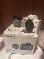 Canon EOS M50 Mark II + Φακός 15-45mm – Σαν καινούρια