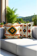 Stewehome διπλής όψης ράφι με διακοσμητική θήκη μαξιλαριού από σουέτ με κρυφό φερμουάρ 43x43 cm