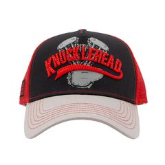 King Kerosin Καπέλο knucklehead cap black/red-thumb-1