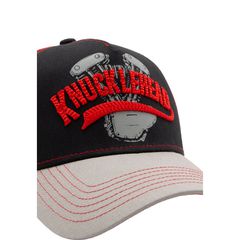 King Kerosin Καπέλο knucklehead cap black/red-thumb-4