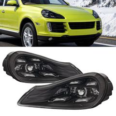 Μπροστινά Φανάρια Set Για Porche Cayenne 957 07-10 Upgrade 2023 Matrix Style LED