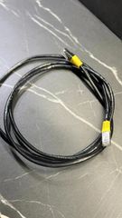 Καλώδιο Ethernet rJ45 Μαύρο Με Κίτρινα Άκρα Για Internet Και Δίκτυο